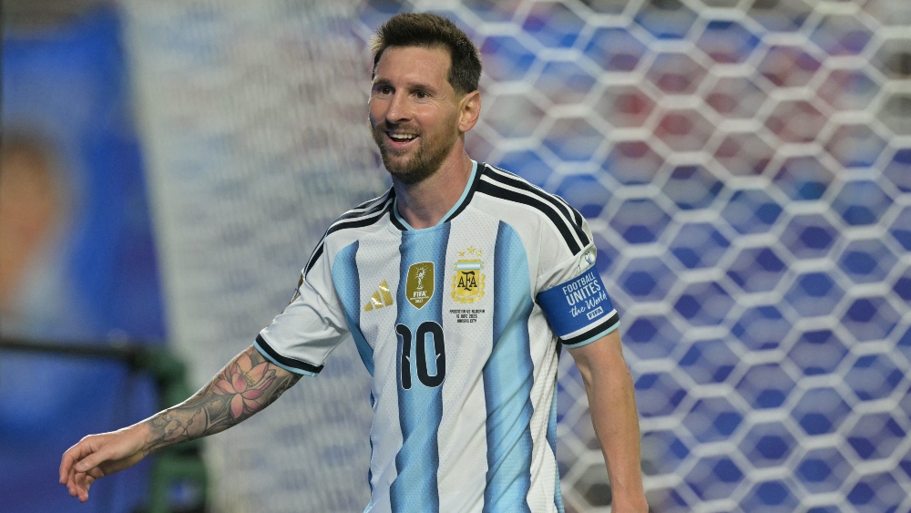 Messi equals World Cup goalscoring record in Argentina win